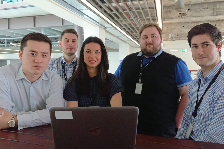 NZGP’s Contract Admin Team - Trevor Parry, Cory Mundell, Emma Pullen, Bryan Wieblitz and Alex Collie.
