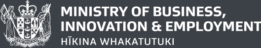 Ministry of Business, Innovation and Employment: Hīkina Whakatutuki. 